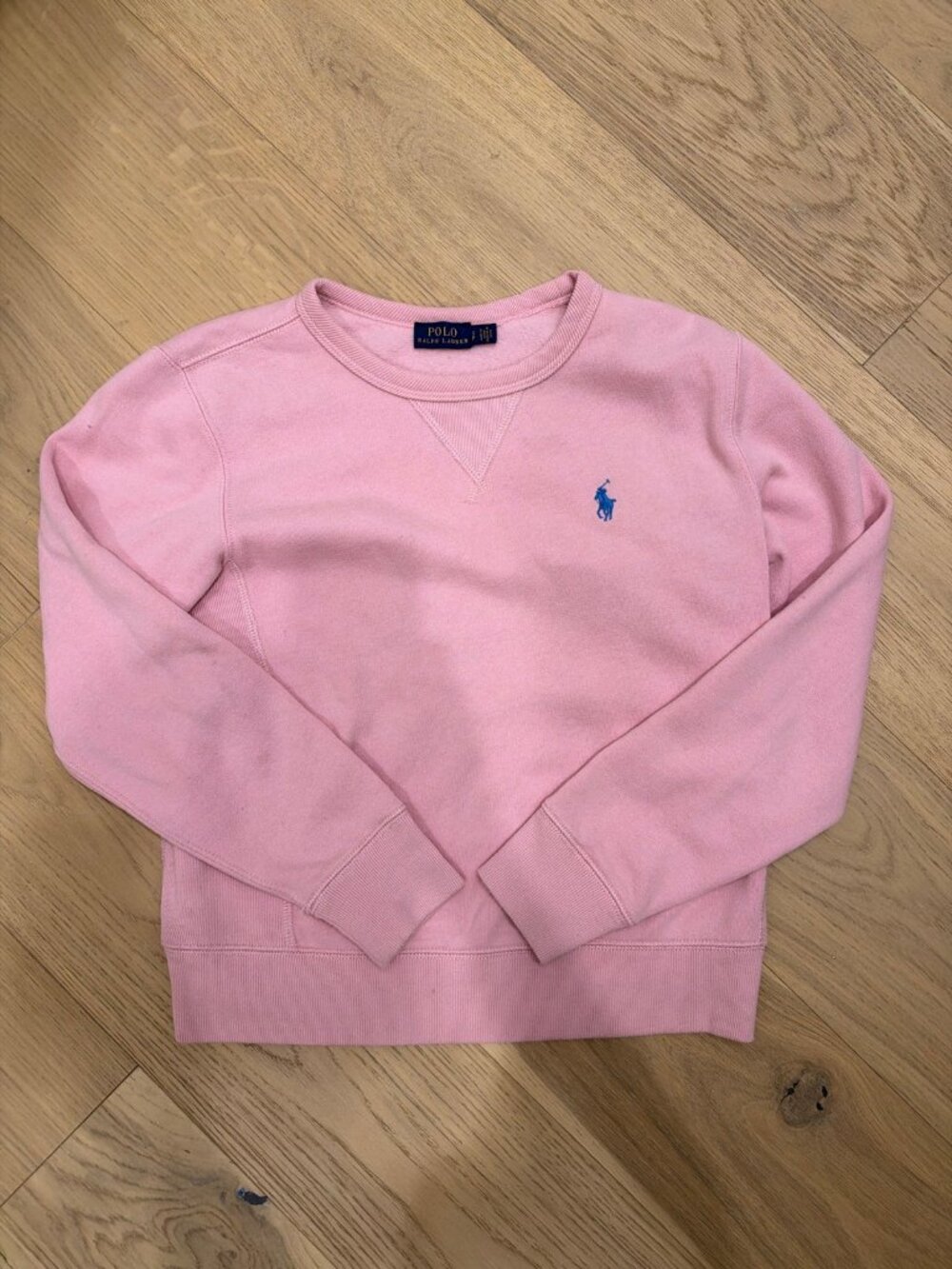 Polo Ralph Lauren Pink Fleece Crewneck Sweatshirt Women's S